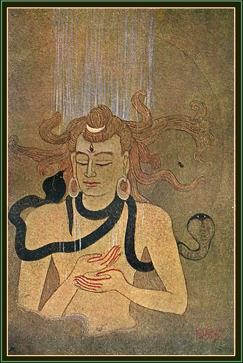 S'iva meditating in trance