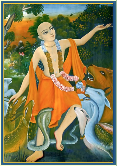 chanting for the animals