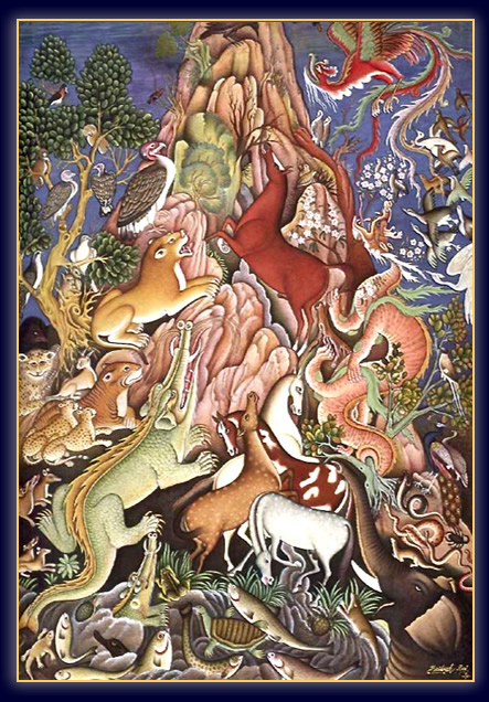 countless species next to man