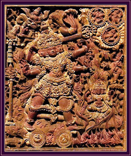 Shiva fights tripura